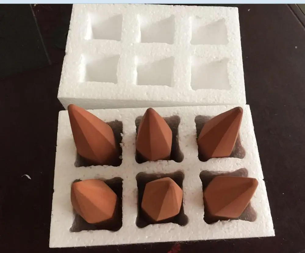 Terracotta Plant Watering Spikes 4 Pack Set Self-Irrigation Watering Stakes