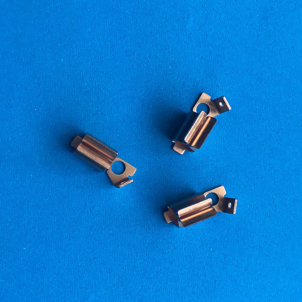 Brass connector PCB screw terminal Tin plating weld terminal contactor