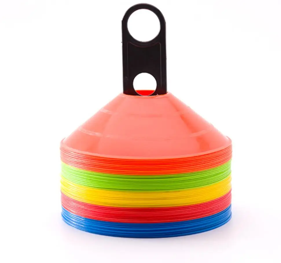 Soccer Football Agility Cones Portable Marker Courses for Enhanced Speed and Fitness Training