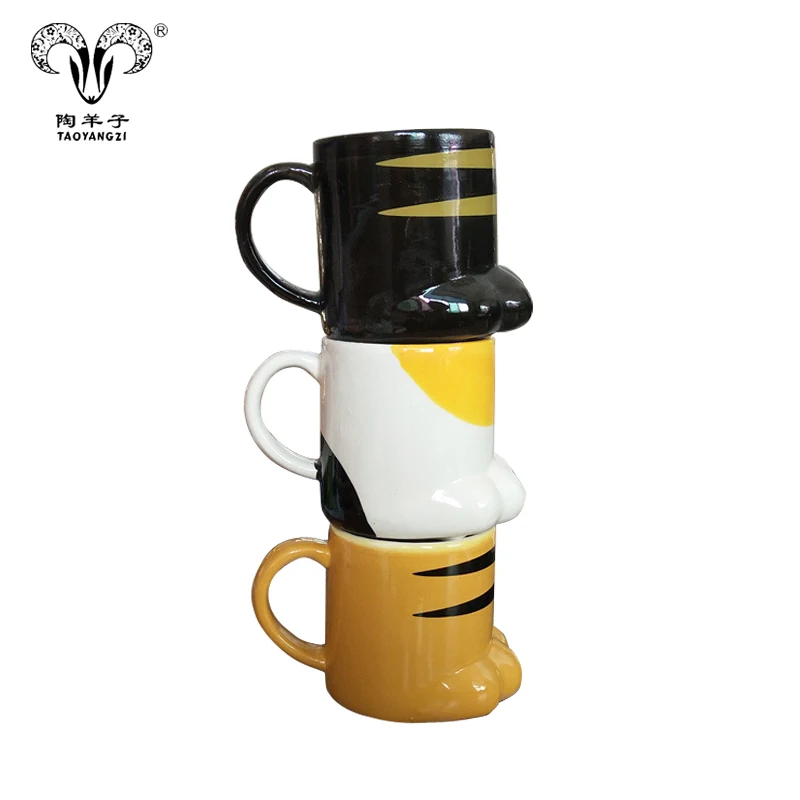 Creative 3D  Cat Claw Cup Hot Sell Cat Coffee Mugs Paw Shape Coffee Mug Ceramic Mugs