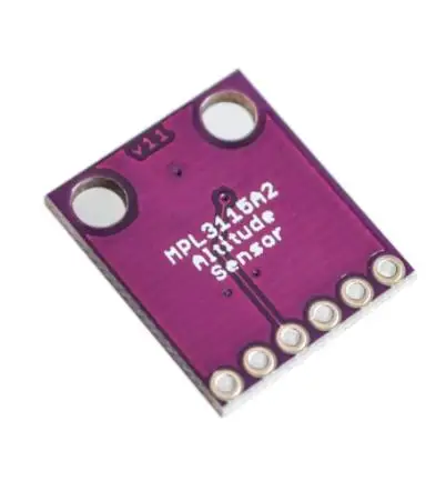 MPL3115A2 I2C For Barometric Pressure/Altitude/Temperature Sensor