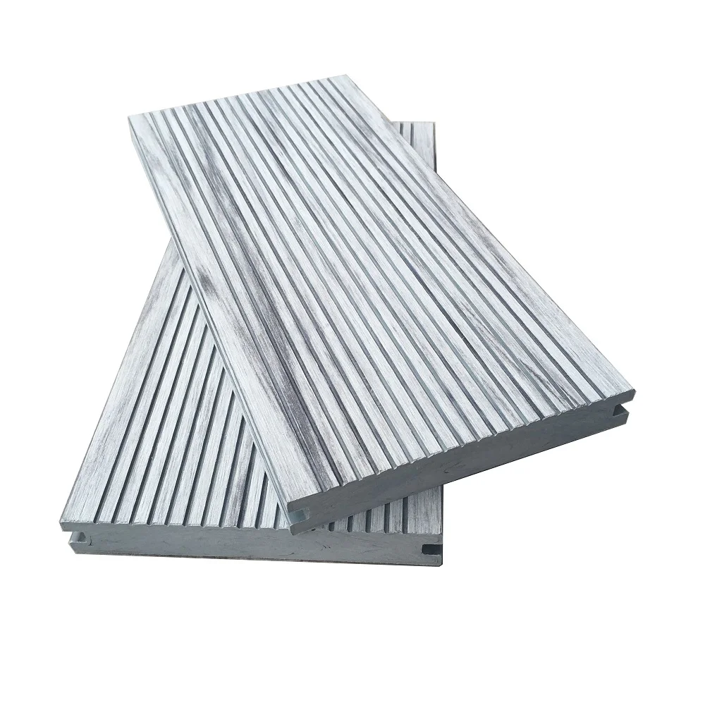 
Mixed bio colors slip resistant outdoor WPC composite wood decking 