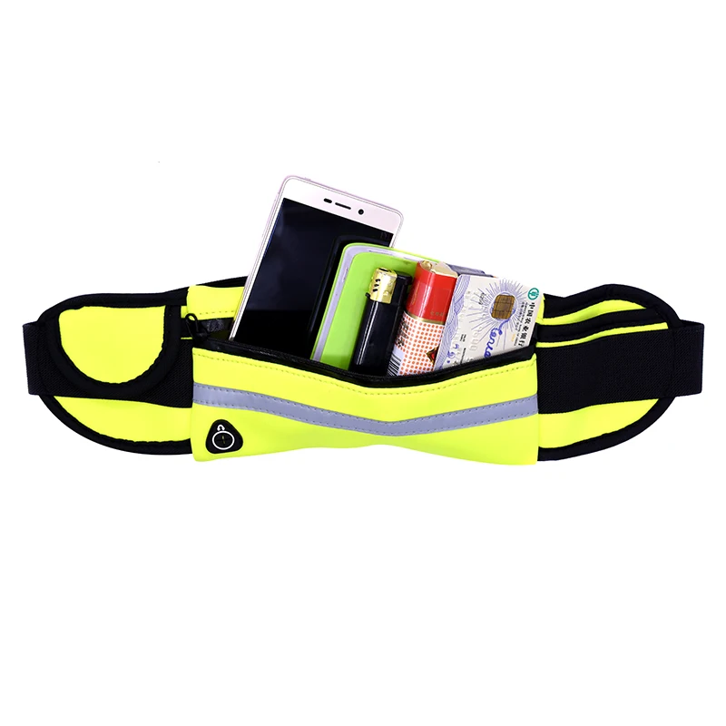 Fashion Fanny Pack Waist Bag Flexible Waist Belt Bag for iPhone Outdoor Running Cycling Sport Waist Bag for Mobile Phone