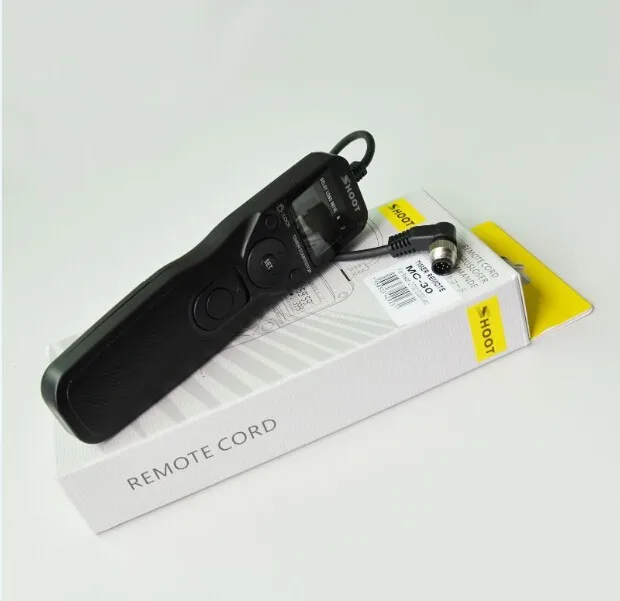China Supplier Wired Remote Shutter Release MC-30 for Nikon D200/D300/D700/D100/D1/D1h/D1x/ D2 / D2H / D2Hs / D2X/ D3 / D3x
