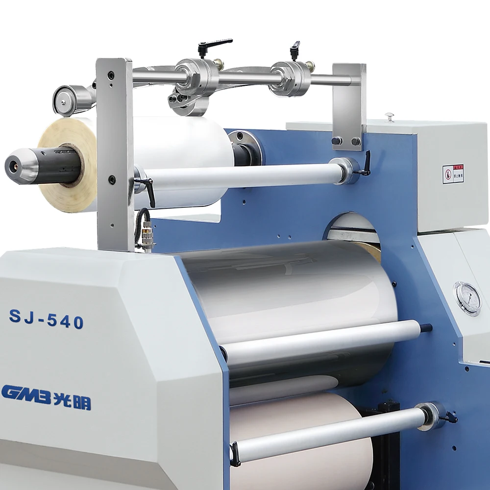 Roll to roll iron plate dry film automatic machine laminator