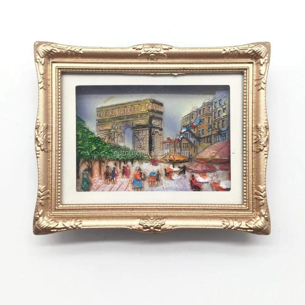 Spain Barcelona Souvenir Resin Magnet