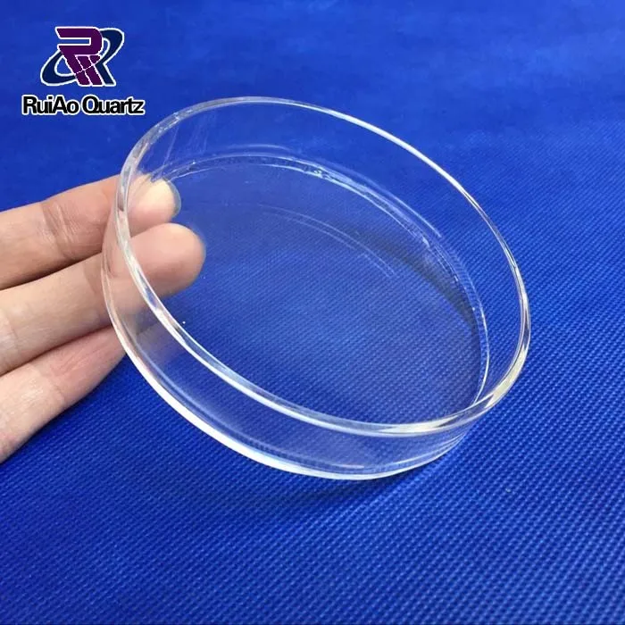 
Round clear laboratory glassware quartz glass petri dish  (62029308011)