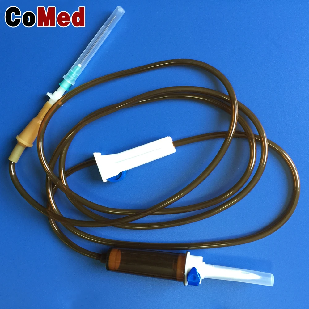 Одноразовый легкий инфузионный набор iv с вентиляционным отверстием