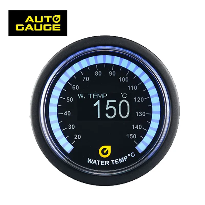 Taiwan Thermal Stability OLED Display Digital Car Water Temperature Gauge