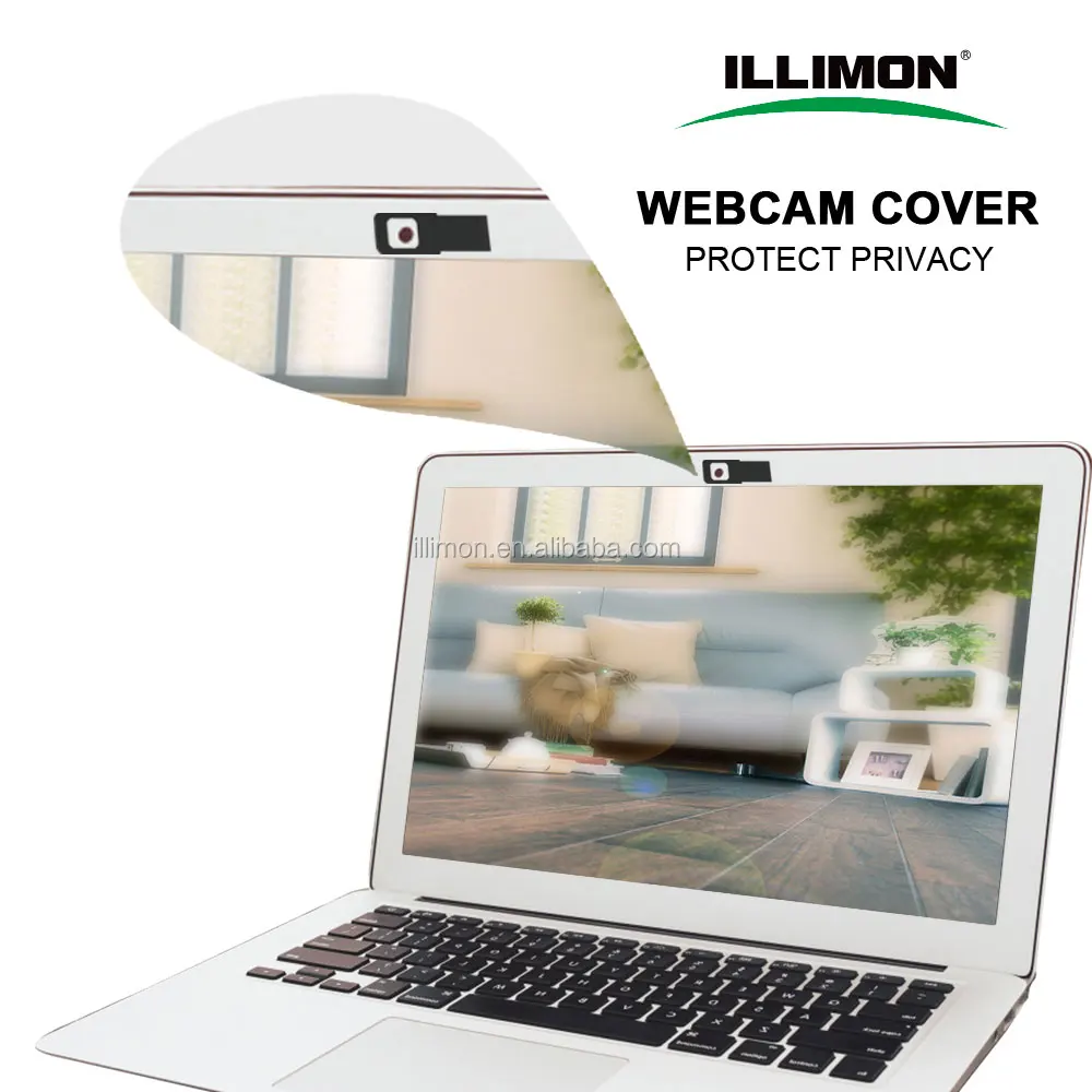 Slide Webcam Cover for Laptops webcam laptop camera made by 0.68mm aluminum can be OEM