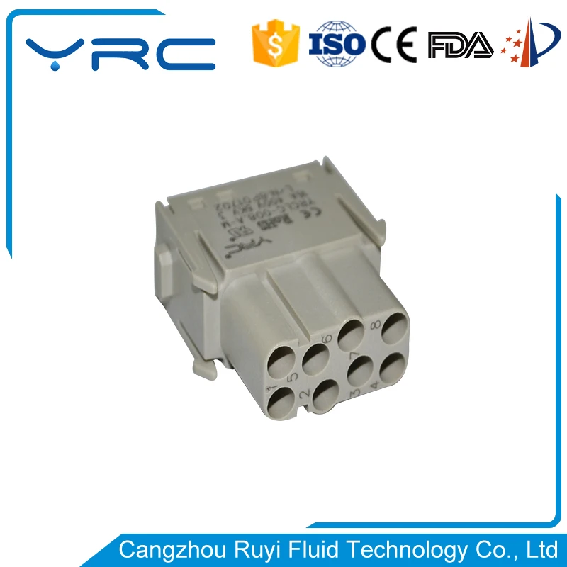 male female Heavy Duty Power 2 pin power connector