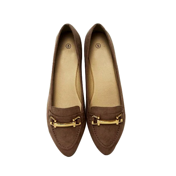 Leather cheap women ladies beautiful female pump casual ladies flat shoes ballerina shoe