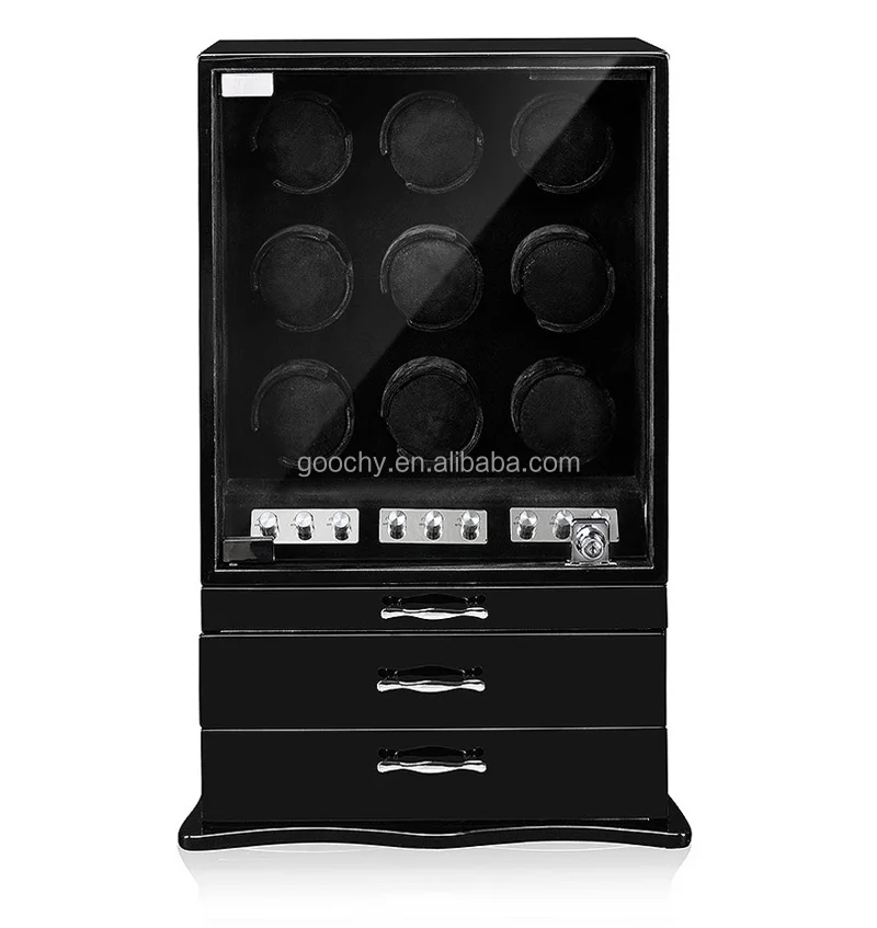 Best Safe Security Box mabuchi motor automatic watch winder GC03-N93BB