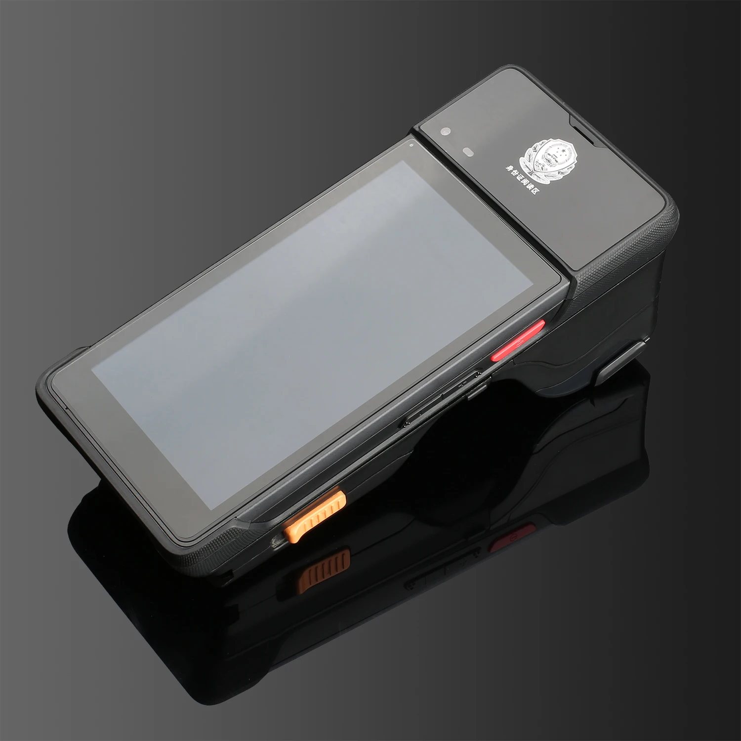 Police scanner handheld Breathalyzer with 4G,fingerprint,thermal printer Alcohol tester