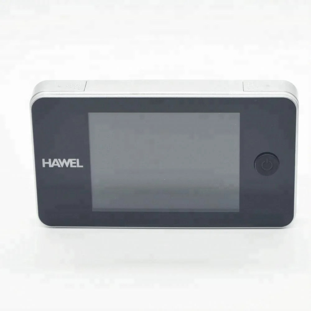 2018 new arrival 3.5 inch peephole digital door viewer camera zigbee z-wave