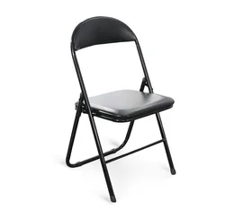 Factory supply durable pu seat foldable chair folding for events