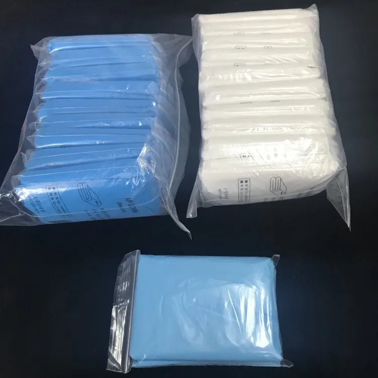 JWIG6001 China Factory Disposable Waterproof CPE/PE plastic Gown/clothes