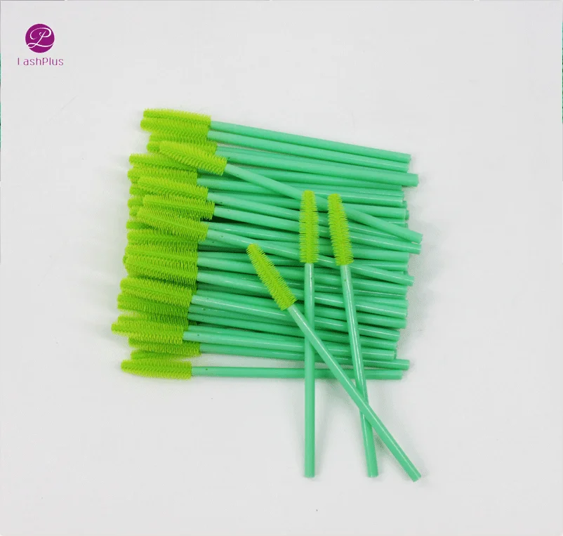 high quality eyelash brushes silicone eyelash wands mascara wands for eyelash extension