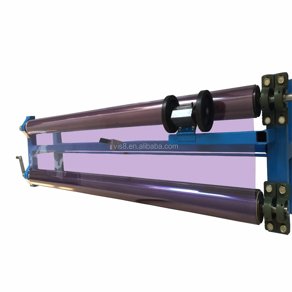 Manual window film rewinding machine