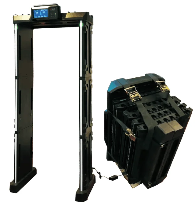 
Outdoor waterproof walk through metal detector portable walk through metal detector 