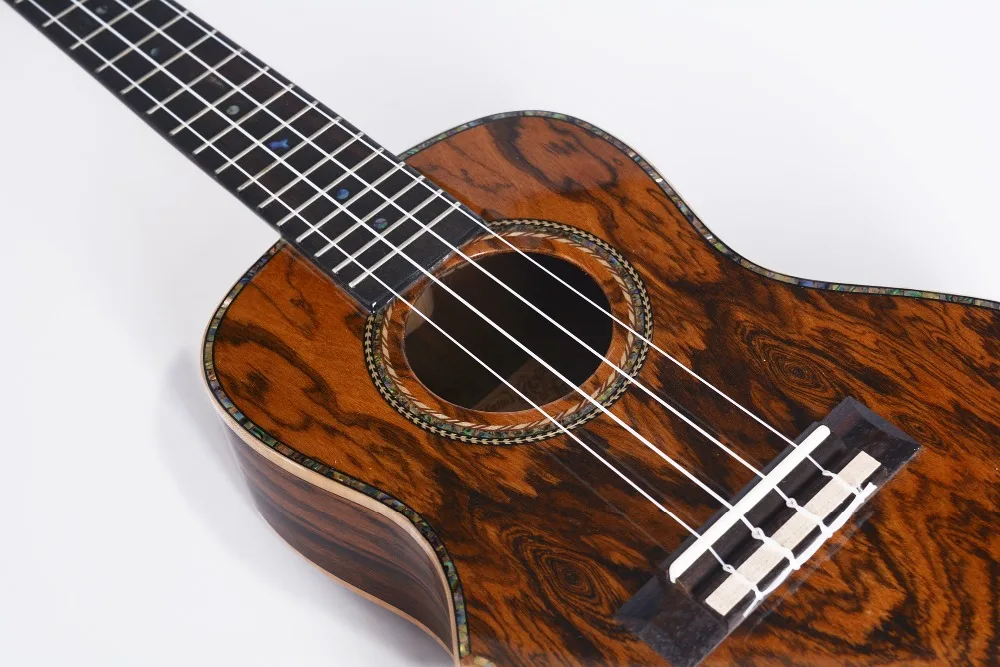 Armrest ukulele soprano 21 inch guitar Mahogany neck OEM ukulele kit from China manufacturer