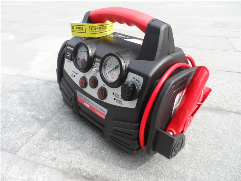 Multi-functional best portable car jump starter 12V auto power battery 18Ah  vehicle jump starter 650mA charging rate