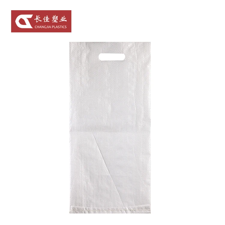 
CHANGJIA Local Products PP Woven Purely White Plastic Washing Powder Bag And Sack 