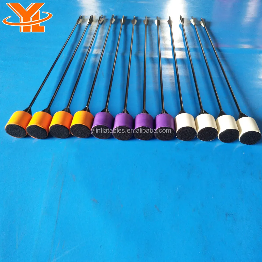 Archery Recurve Bow Inflatable Srchery Tag, Inflatable Archery Arrows for Soccer Darts