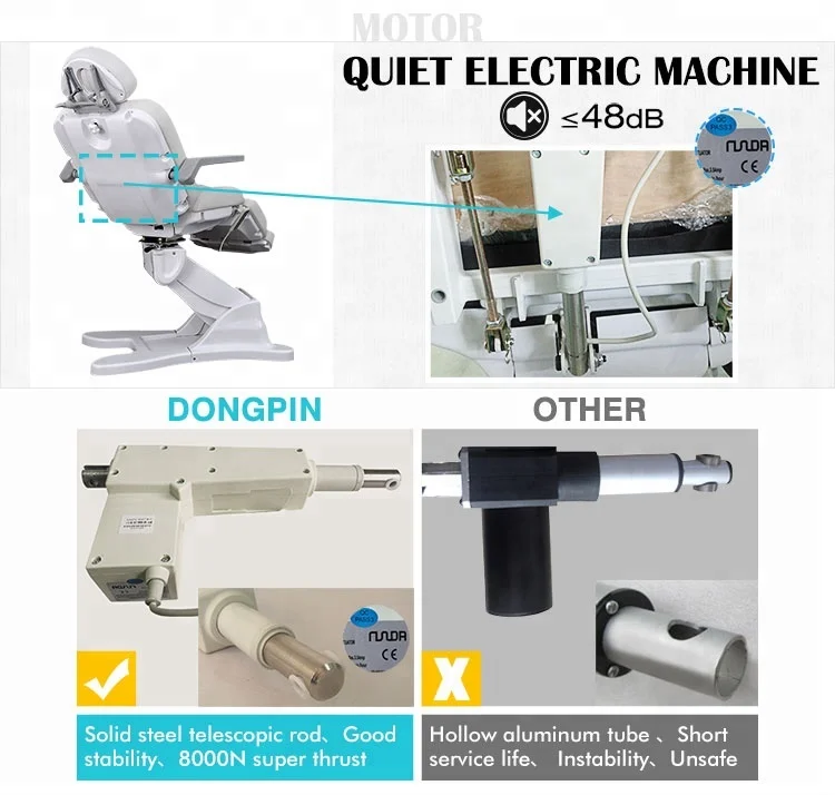 
spa chair pedicure electric massage table for massage 