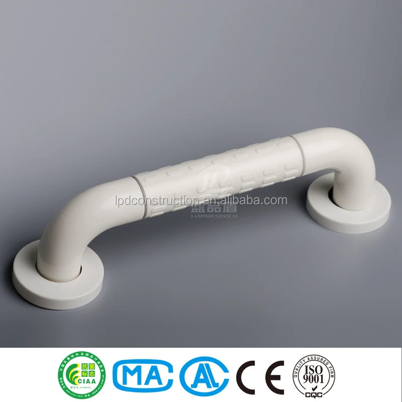White Linear Grab Bar Straight Short Handle grip rail