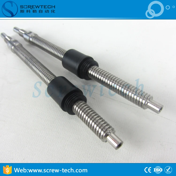 High Precision Trapezoidal Lead Screw Tr10x4 ,Stepper Motor Lead Screw With Trapezoidal Thread