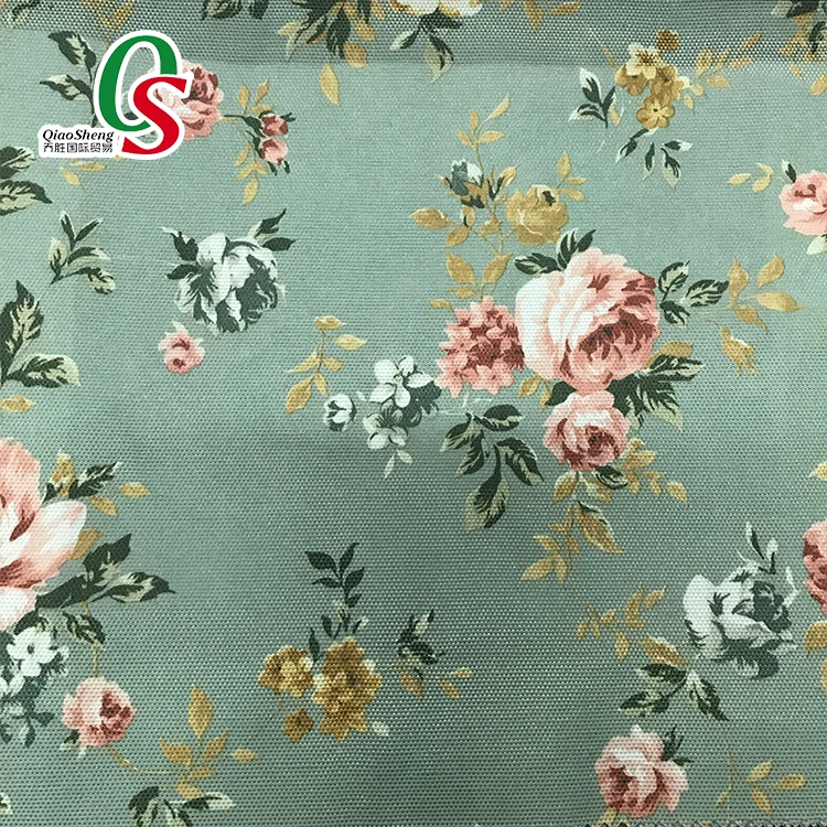 Warp knitted plush printed fabric