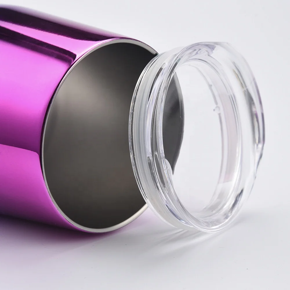 Стакан для вина из нержавеющей стали с блестками новейшего дизайна для поддержания температуры/холода