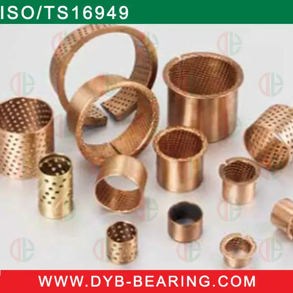 бронзовый обернуты буш, рукав медного опорной втулки, фланцевые латунные втулки