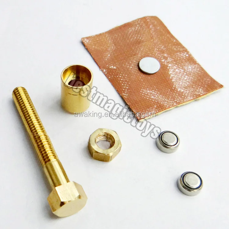 High Quality Nut Off Bolt Screw Close-Up Magic Trick Micro Psychic Super Ultimate Rotating