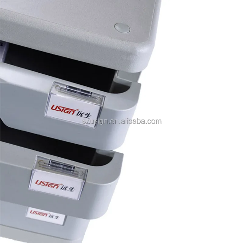 US-22A Plastic office filing cabinet with 5 drawers