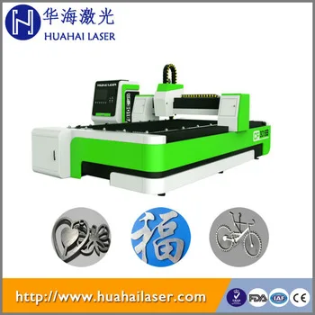 Huahai 500W/750W/1000W/1200W IPG/Raycus Fiber Metal Laser Cutting Machine price for cutting metal sheet