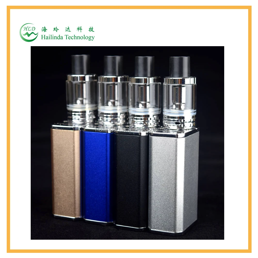 Newest e cig vape box mod sili A8 45w kit with f1.5ml liquid capacity tank