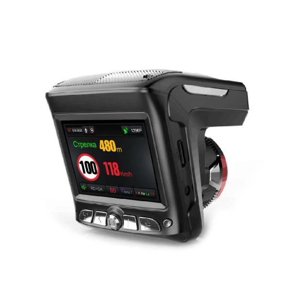 2022 Trending products1080P HD Car Black Box 2.4inch,3 in 1 Combo Mobile Radar Detect+ Fixed Speed Camera Detect +Car DVR