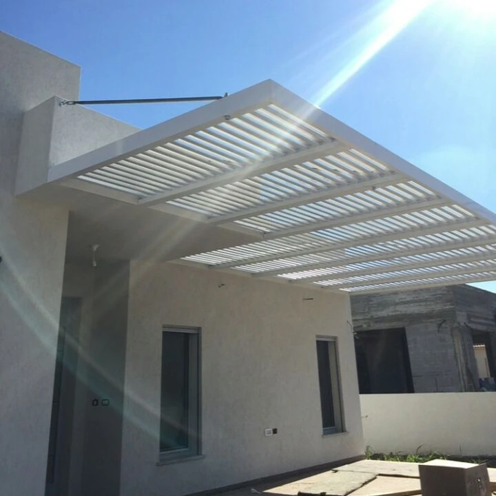 Patio roof bioclimatic outdoor aluminium pergola roof