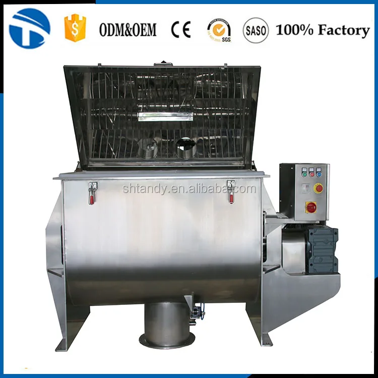 SS304 пищевой горизонтальная лента смеситель