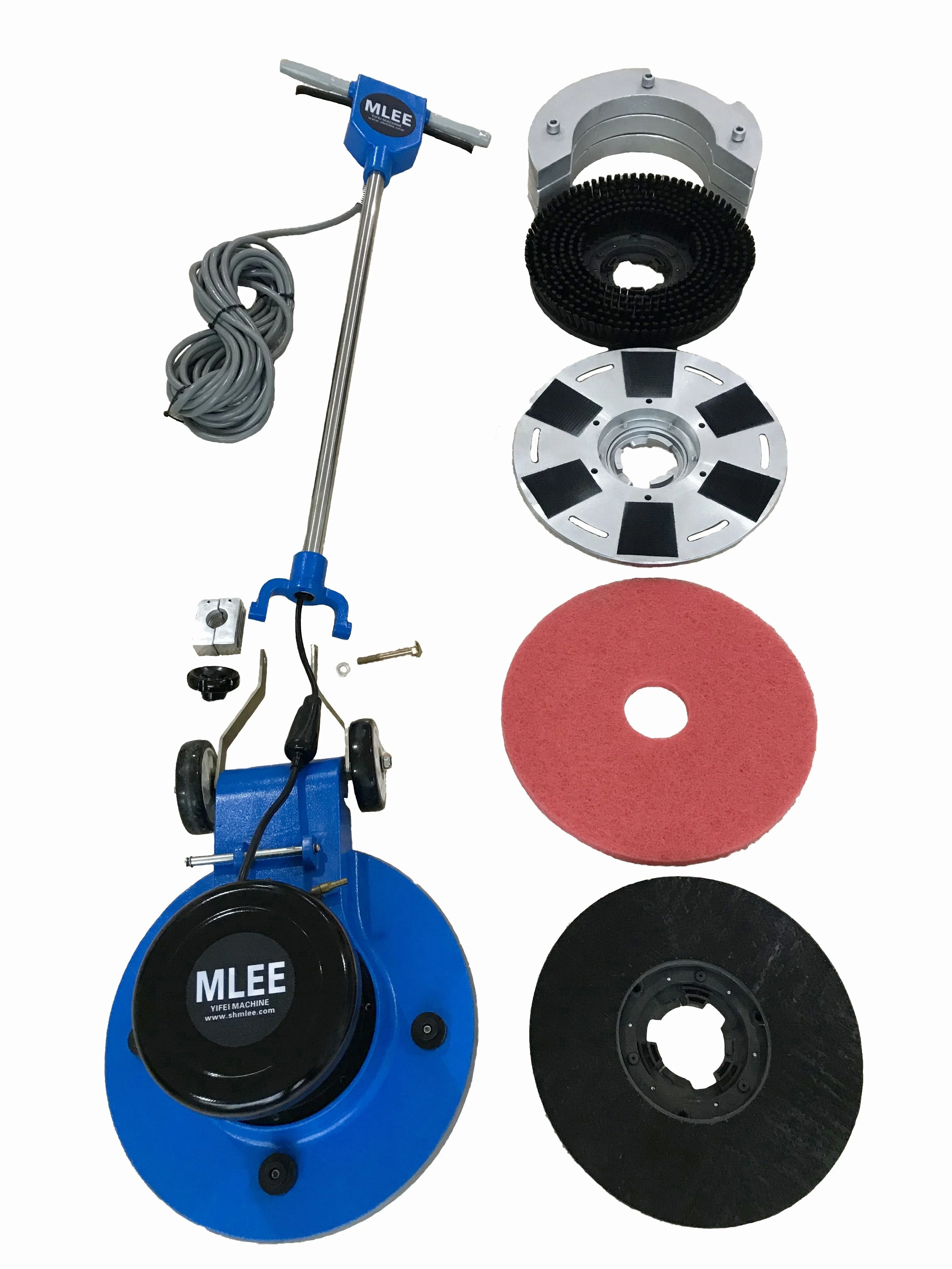 MLEE-170C Industrial Floor Cleaning Machine Tiles Grout Commercial Manual Walk Behind Marble Floor Scrubber