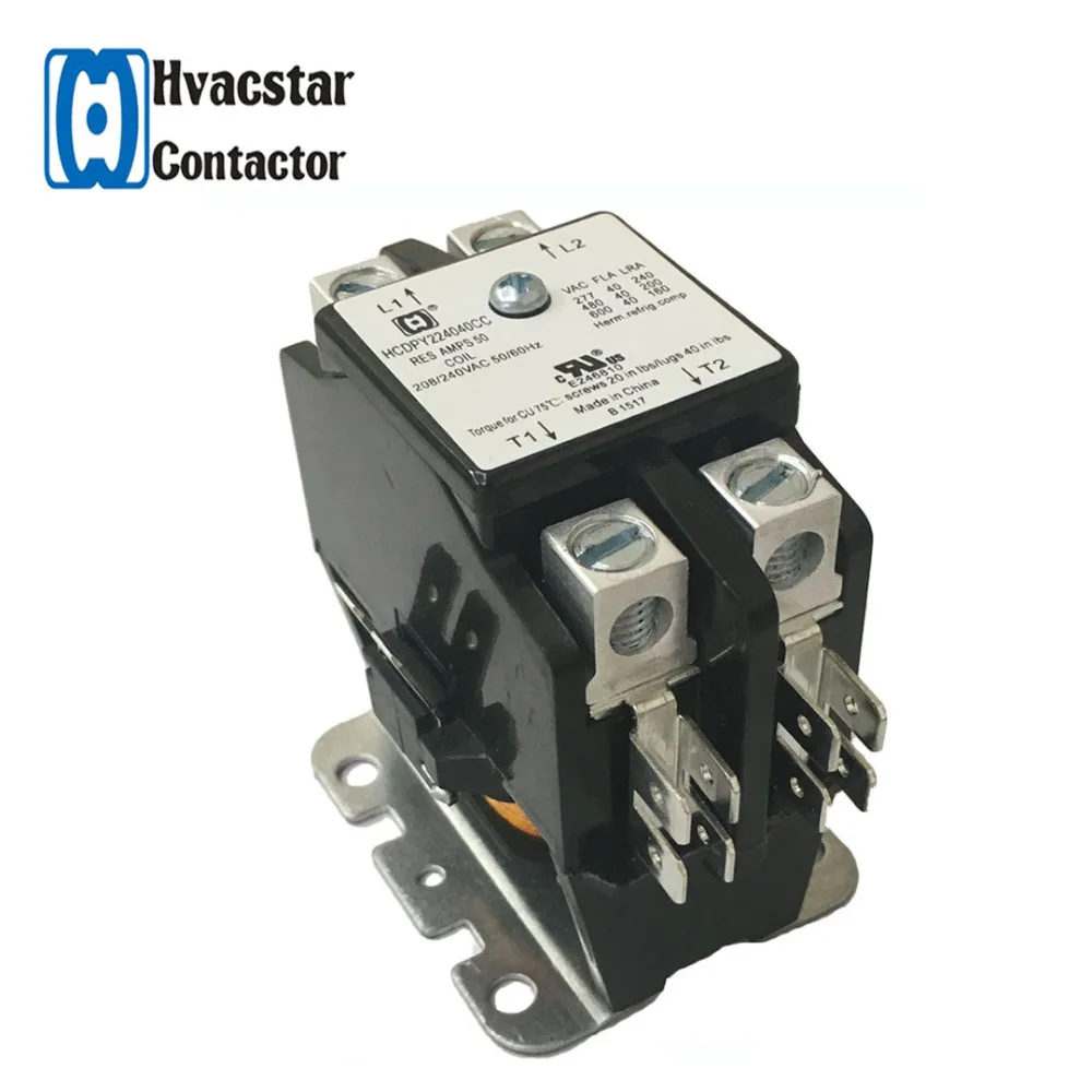 Air Conditioning HVAC Definite Purpose SA Brand magnetic 4 Poles Electronic AC Contactor 40A Air Conditioner