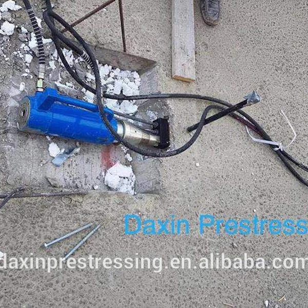 30tons Post Tension Equipment Prestressed Hydraulic Stressing Mono Jack