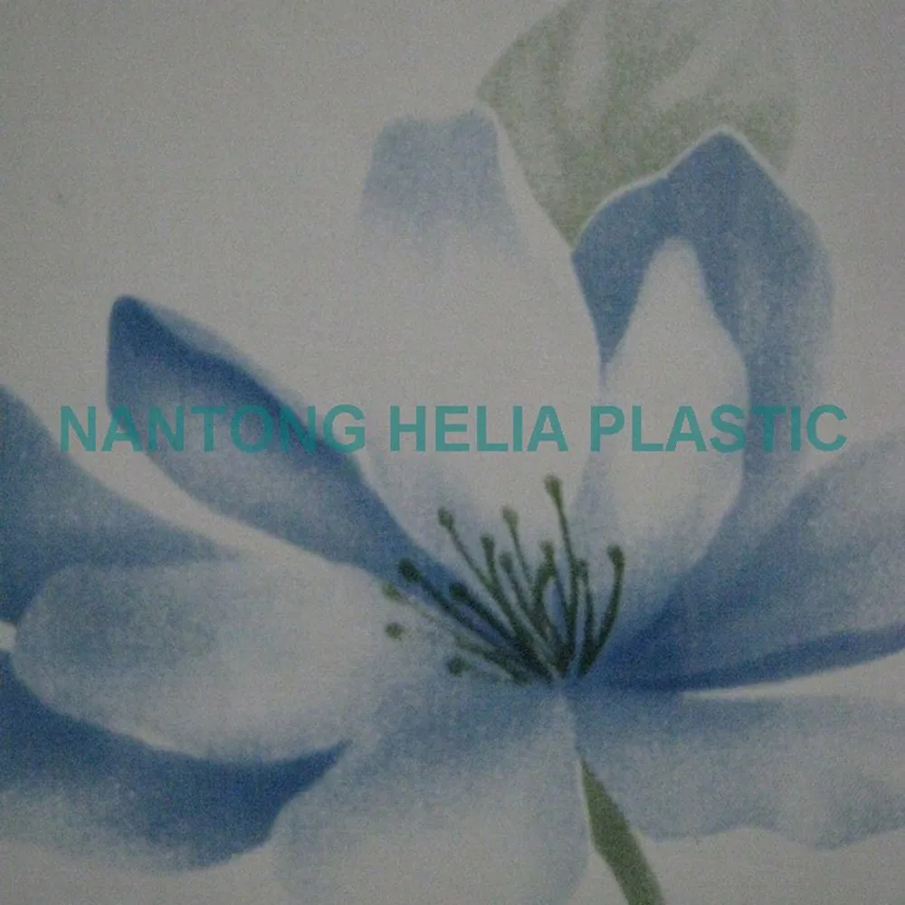 Chinese factory PVC opaque printed flex water proof Film for decoration furniture cover cupboards tablecloth