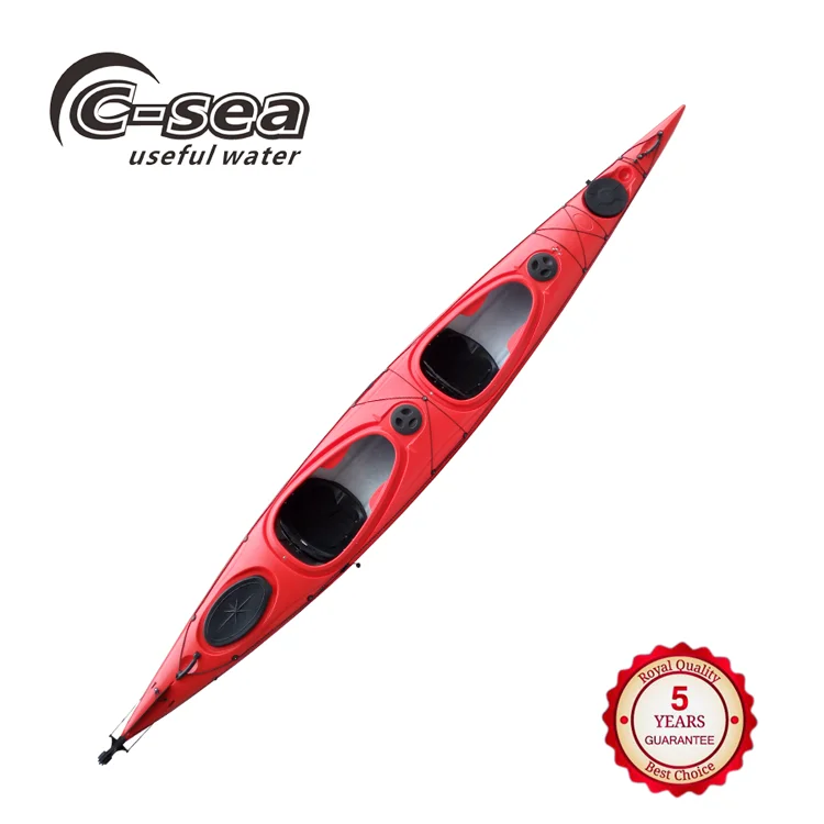 Exquisite craftsmanship three layers china paddle ocean sea kayak