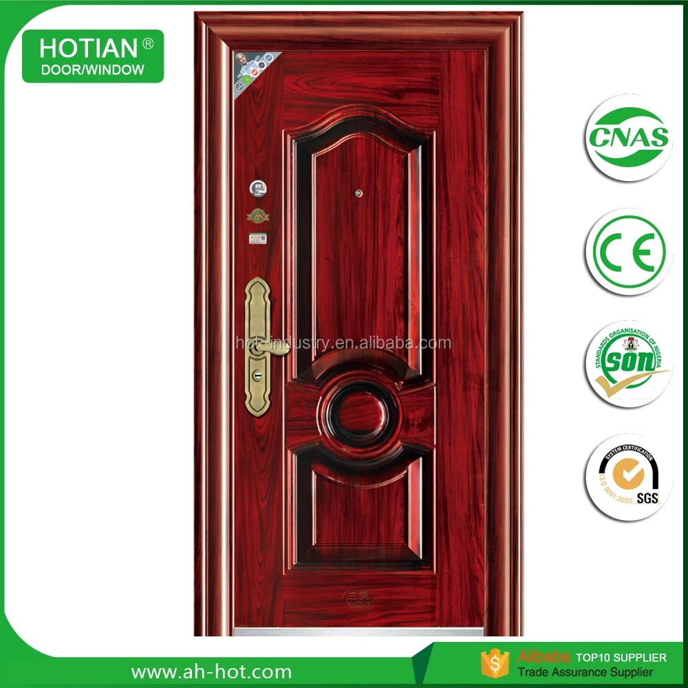 Latest design chinese security doors new model main entrance exterior doors security doors homes