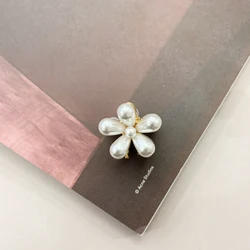 Fashion Women New Design Girls Hair Accessories Small Hair Claws Metal Gold Flower Hair Claw Clip