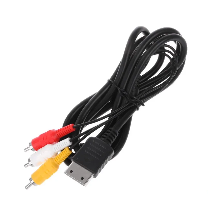 Classic 1.8M RCA AV Cord For Sega Dreamcast Stereo Composite Audio Video TV Adapter Cable