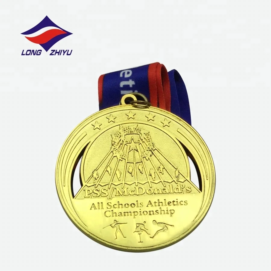 Древний обычай напечатаны различные логотип медаль для продажи